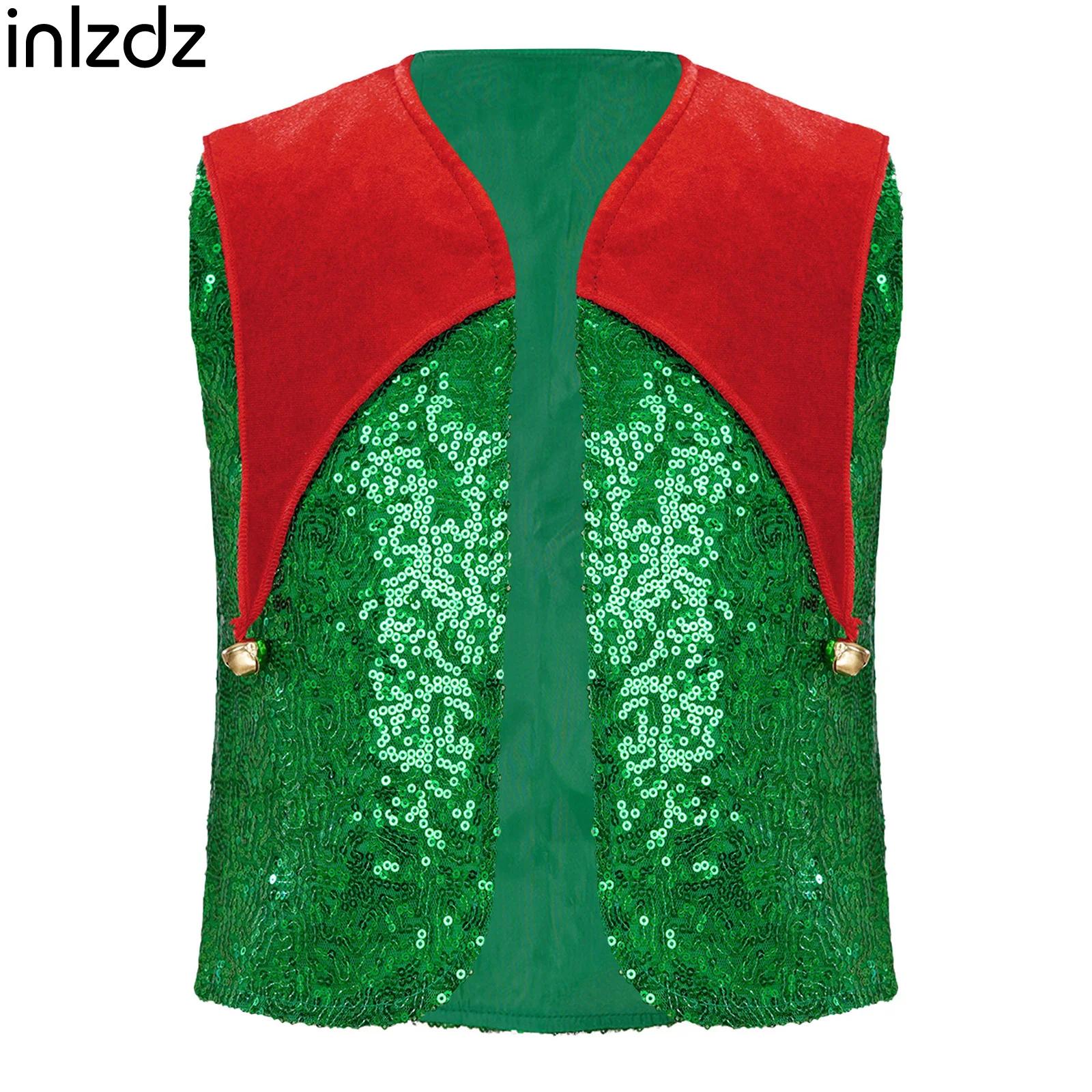 Elf Costume Christmas - Rompi Elf Natal Anak Uniseks dengan
