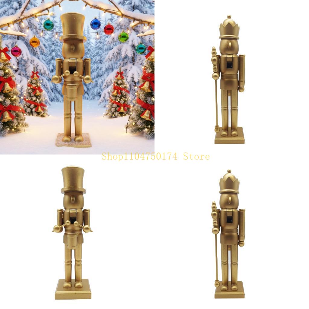 Nutcracker Figurine - Dekorasi Pertemuan Liburan, Patung Prajurit Pemecah