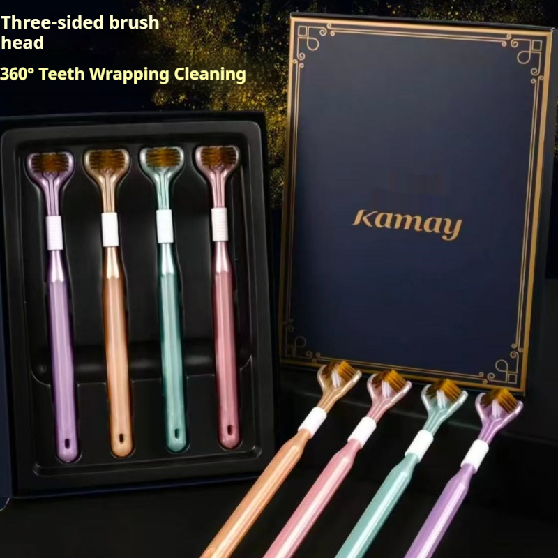 Gift Box Wrap Set - Satu set berisi 4 sikat gigi