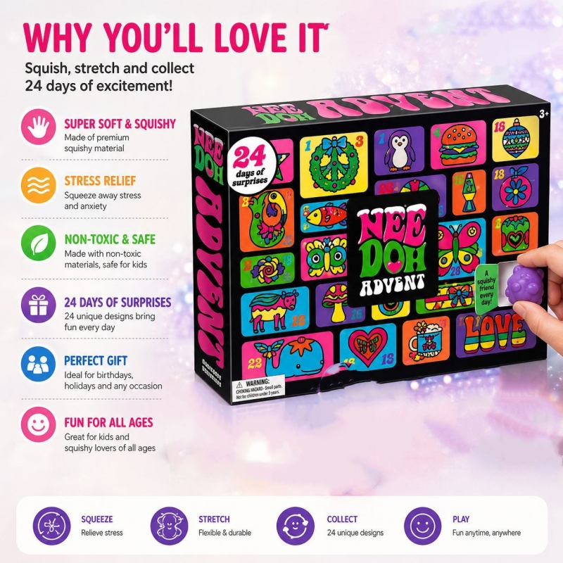 Kalender Advent Natal 24 Hari, - Advent Calendar Gift ulasan dan harga