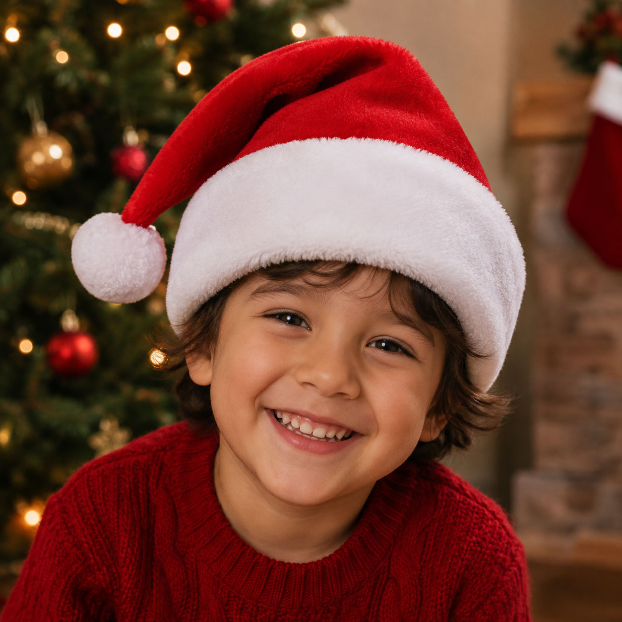 3 Buah Topi Santa Claus Berbul - Santa Hat Plush ulasan dan harga