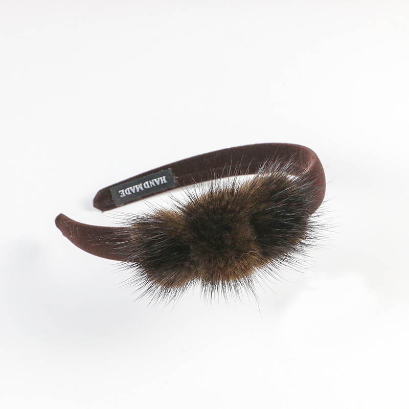 Bando Kosmetik Bulu Mink Asli  - Ribbon Bow Gift ulasan dan harga