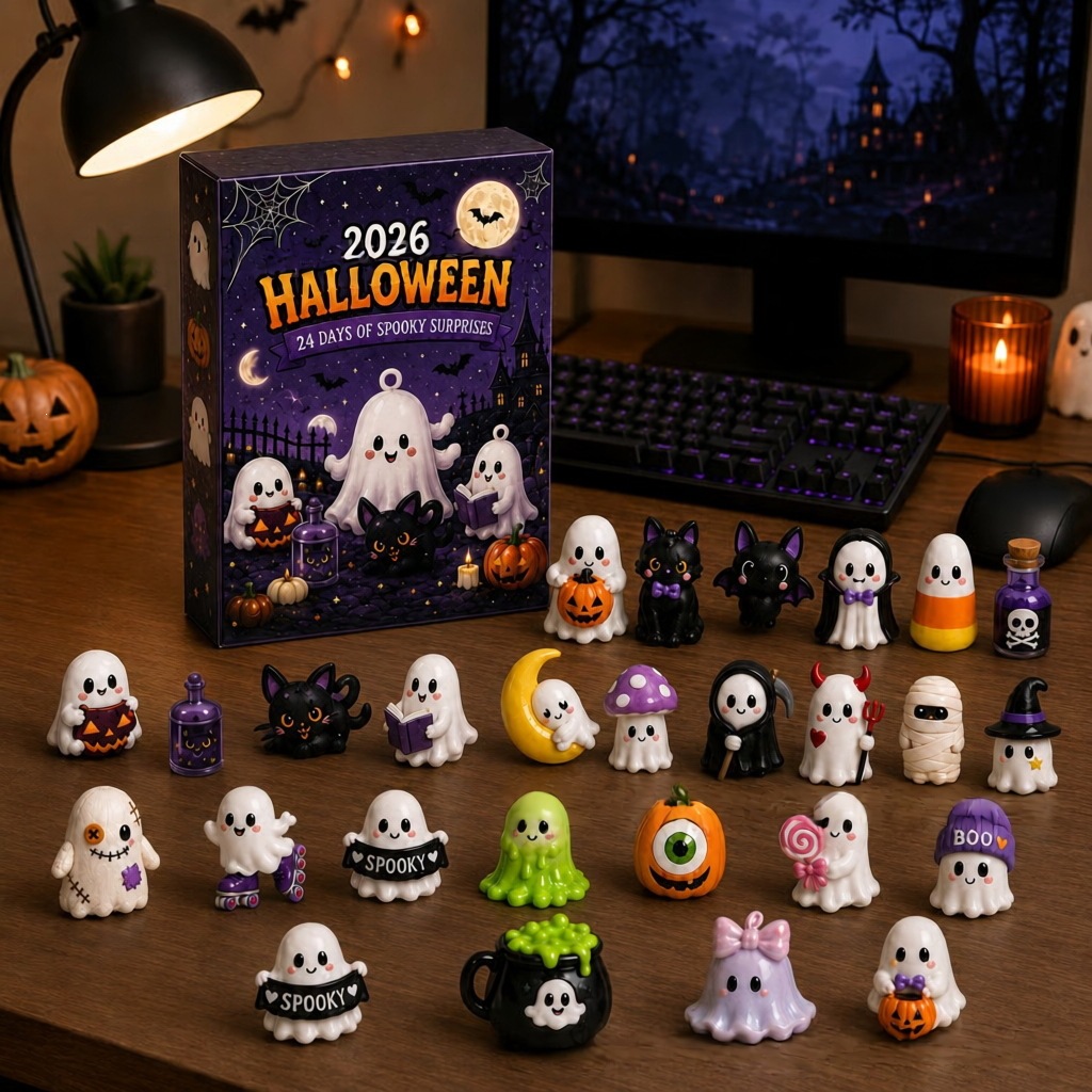 Kalender Advent Halloween 2026 - Advent Calendar Gift ulasan dan harga