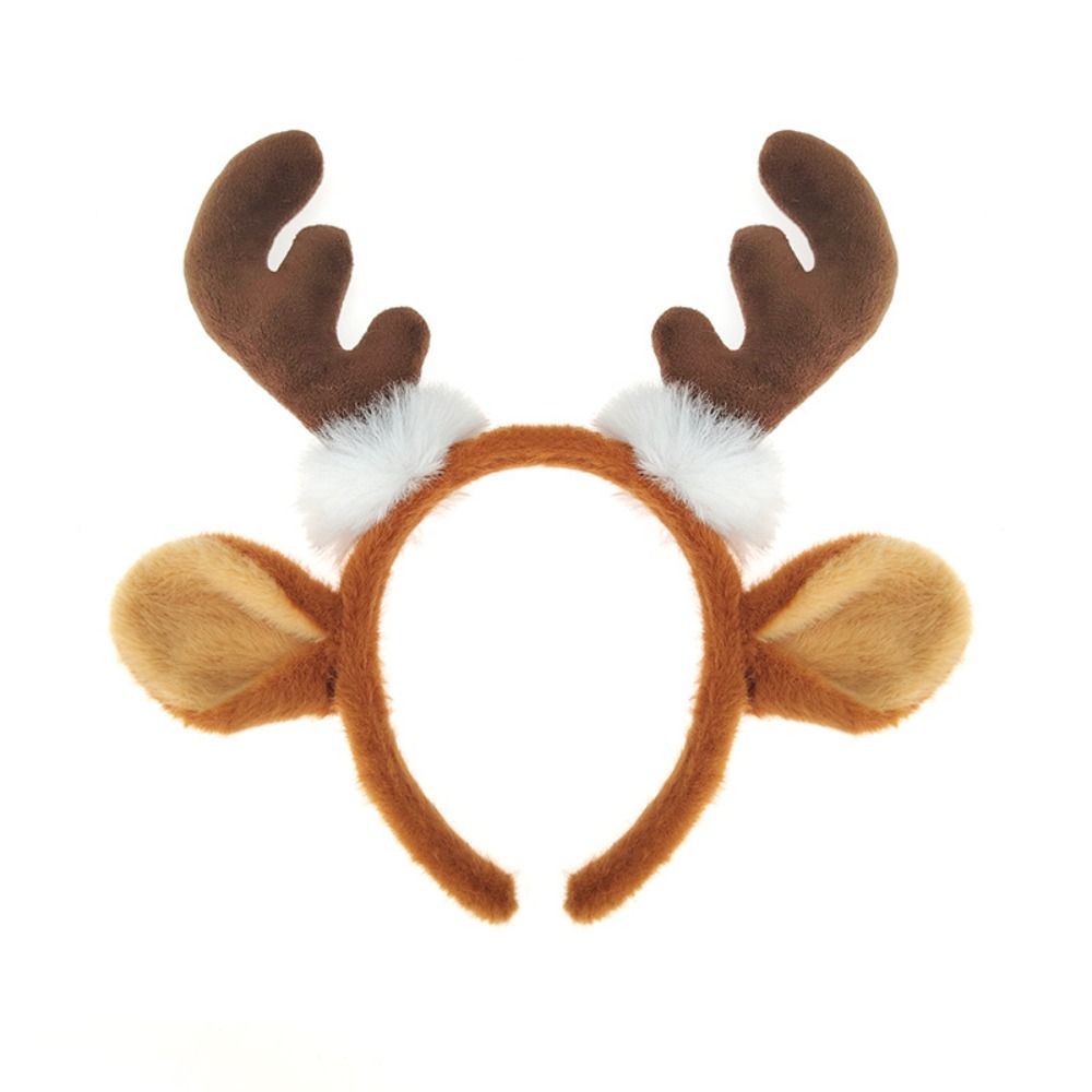 Bando Tanduk Rusa Realistis, B - Reindeer Antlers Headband ulasan dan harga