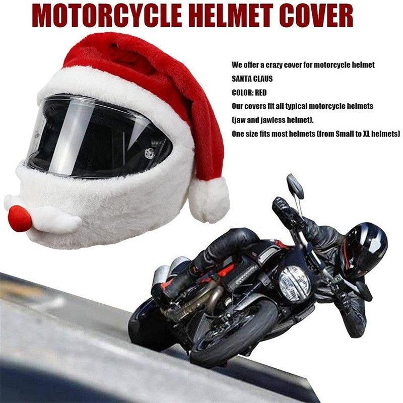 Penutup Helm Santa Claus, Topi - Santa Hat Plush ulasan dan harga