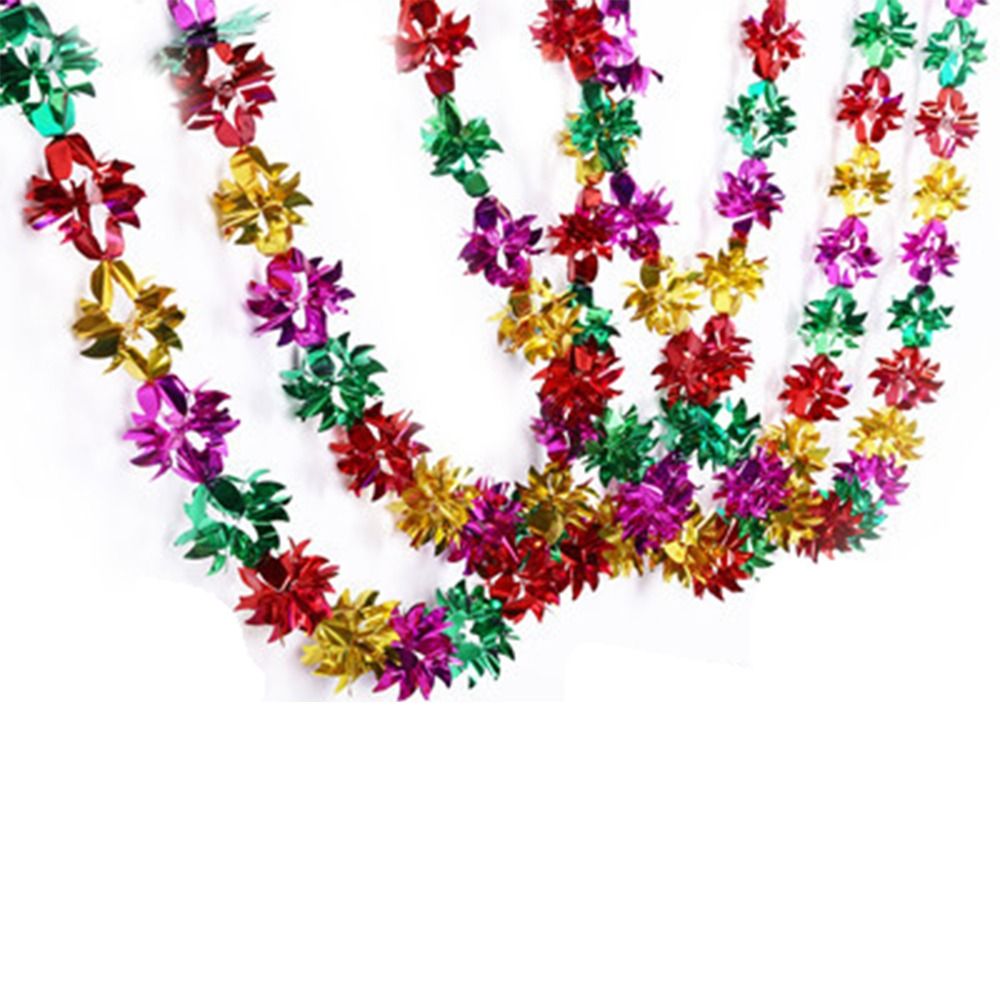 Garland Natal 3D dari Foil, DI - Tinsel Garland Decoration ulasan dan harga