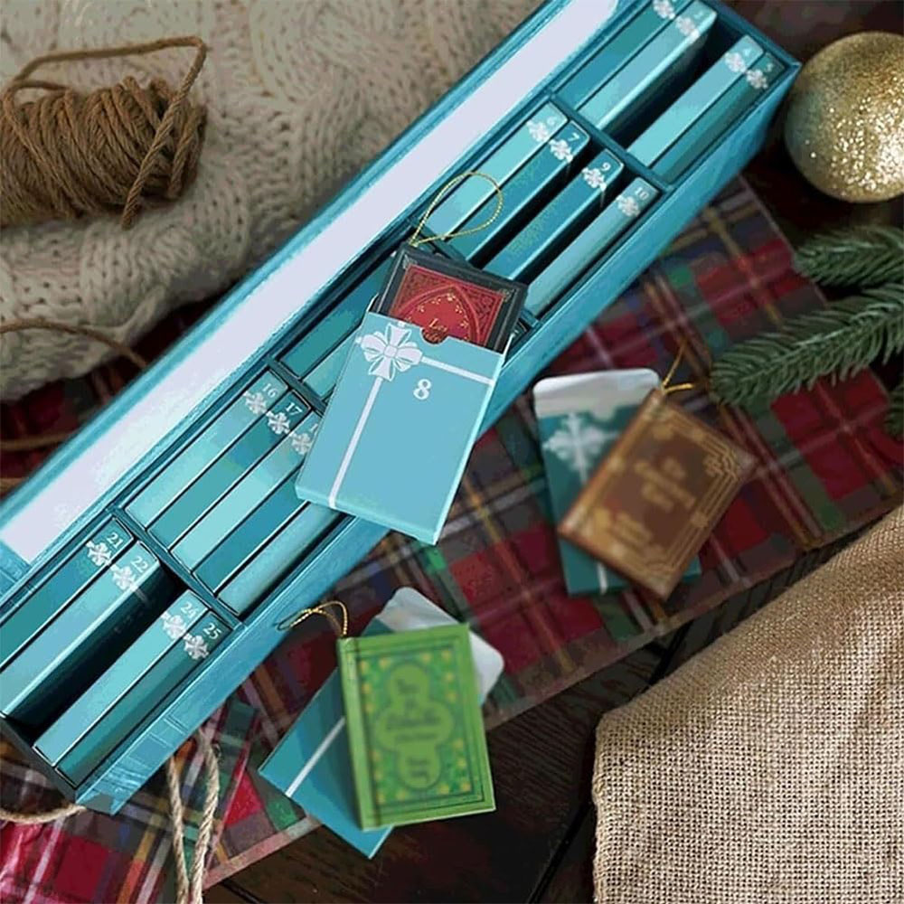 Ornamen Buku Mini Kalender Adv - Advent Calendar Gift ulasan dan harga