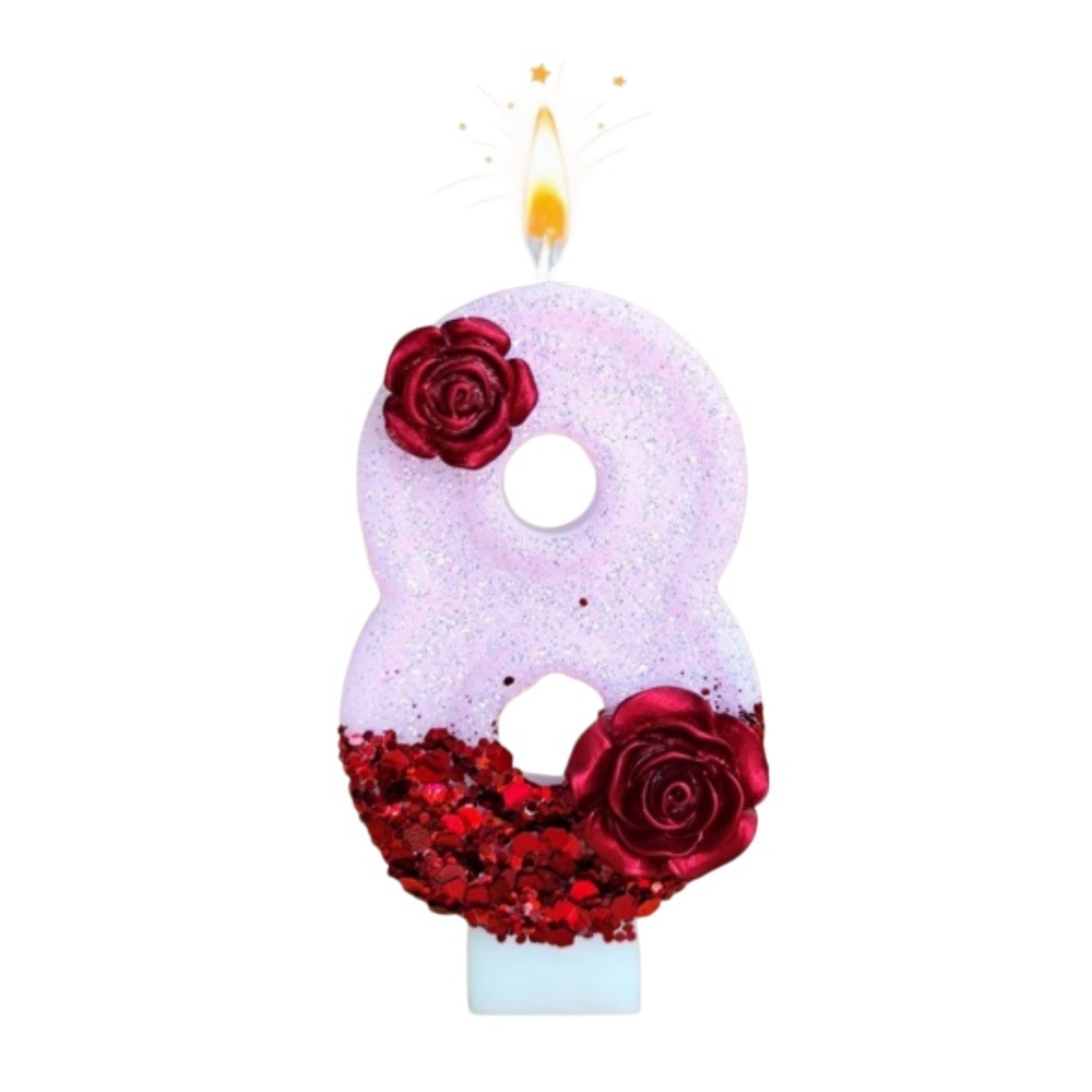 Lilin Ulang Tahun Angka 0 1 2  - Holiday Candle Set ulasan dan harga