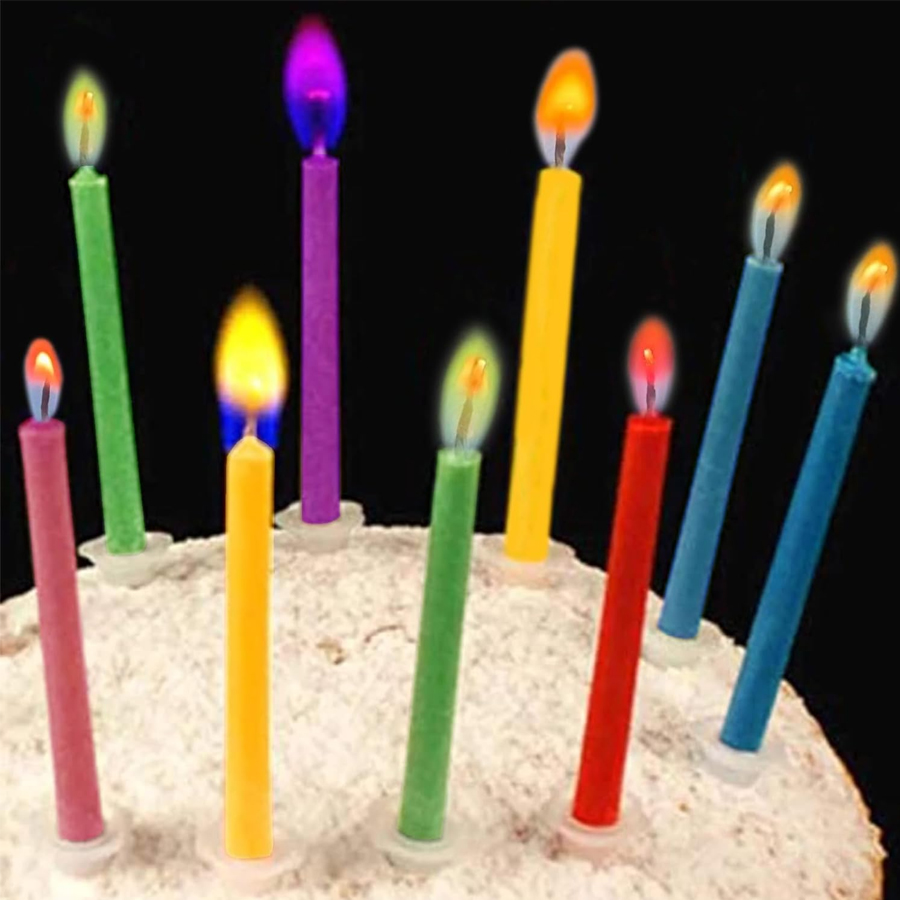 12/24 Buah Lilin Kue Ulang Tah - Holiday Candle Set ulasan dan harga
