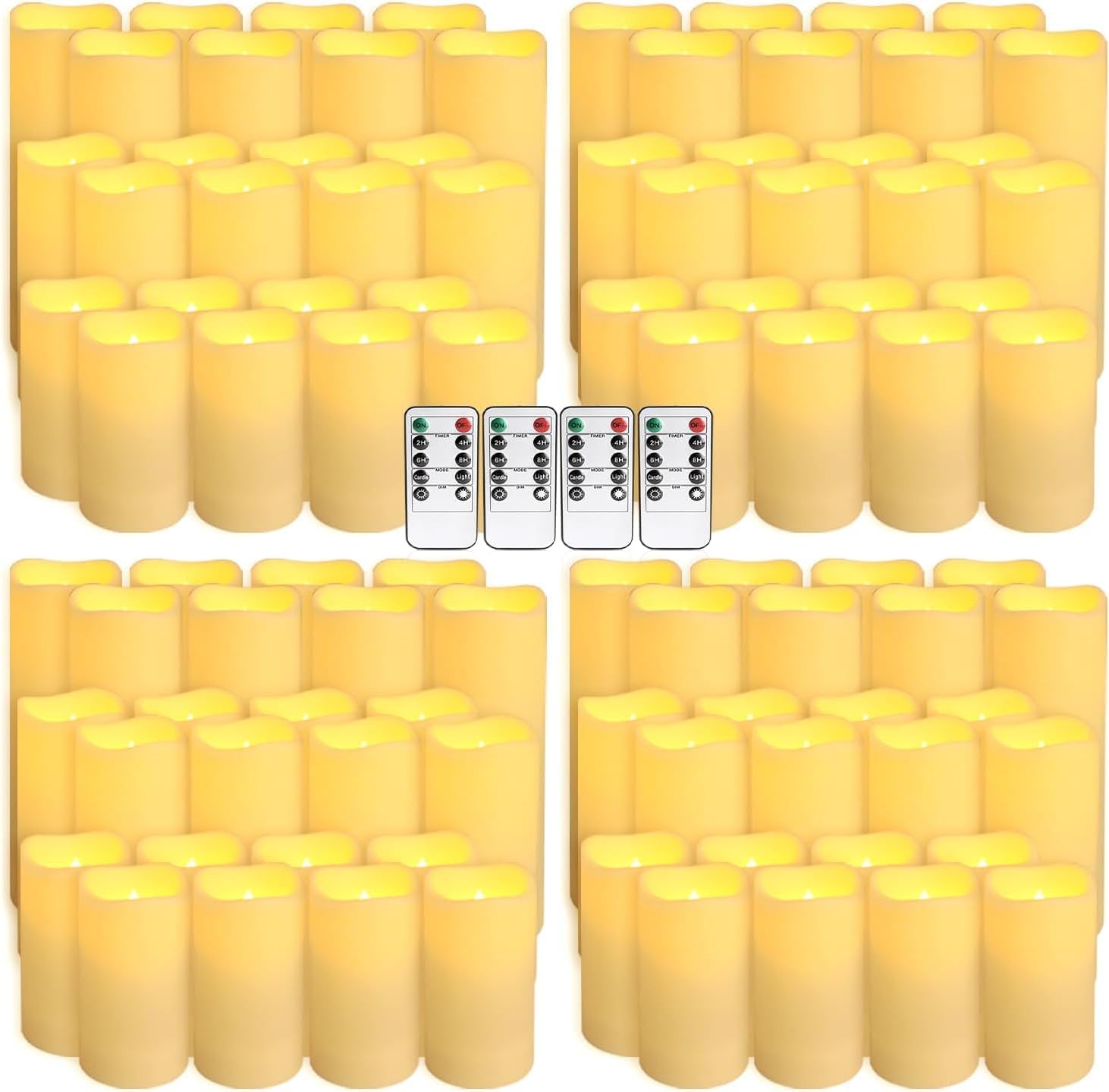 Set 96 Lilin LED Tahan Air unt - Holiday Candle Set ulasan dan harga